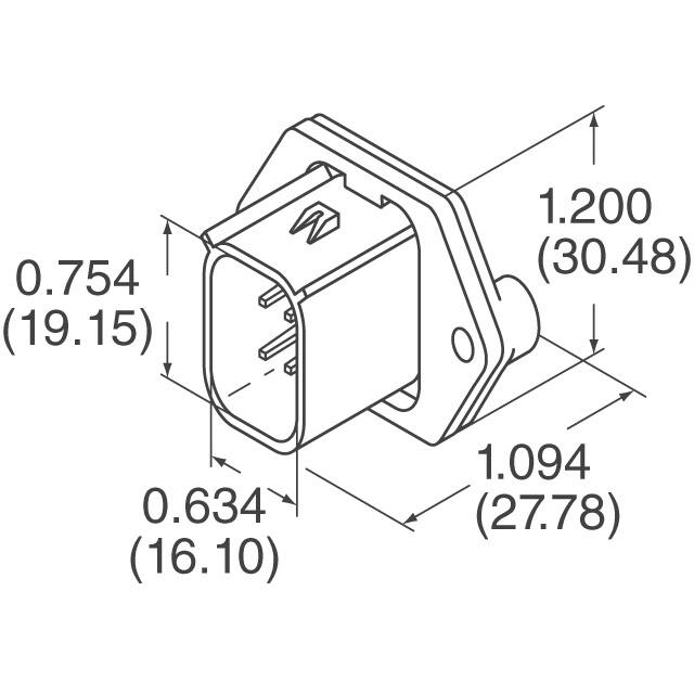 194280009 Molex  Embases à broches mâles